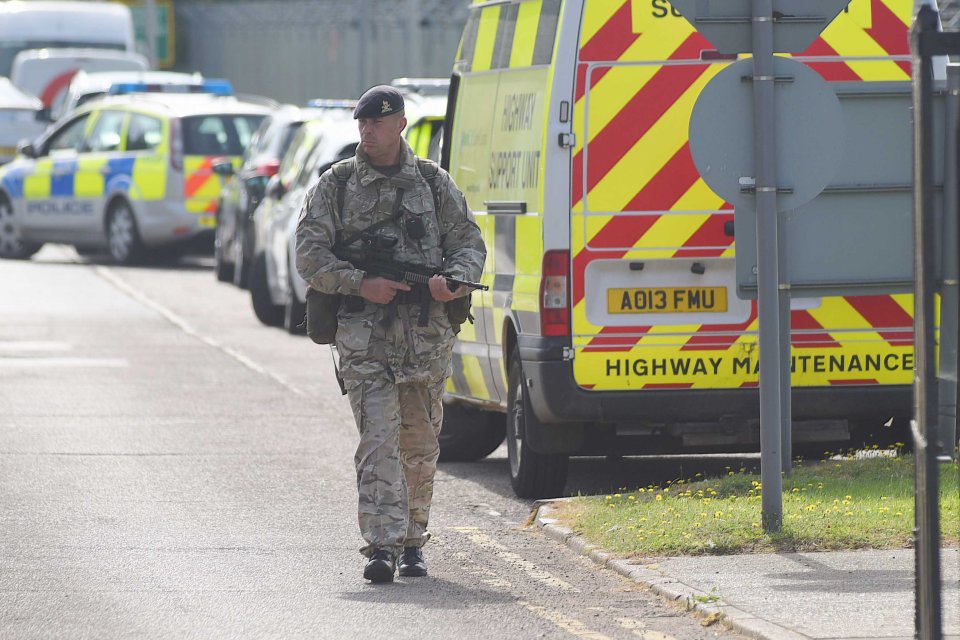  The attempted abduction of an RAF Regiment soldier occurred outside RAF Marham, in Norfolk