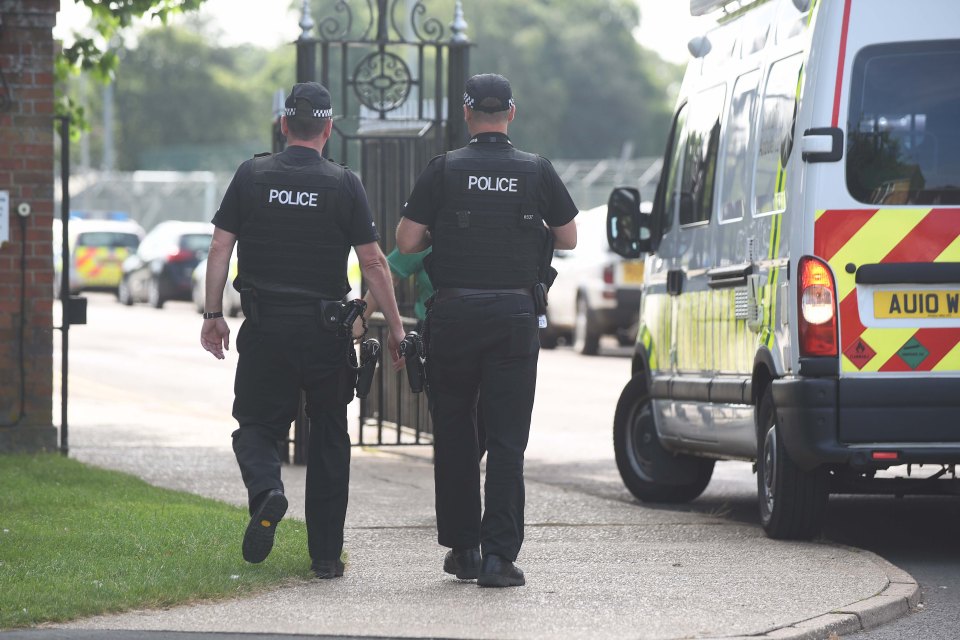  Officers are 'patrolling around RAF Marham to provide reassurance'