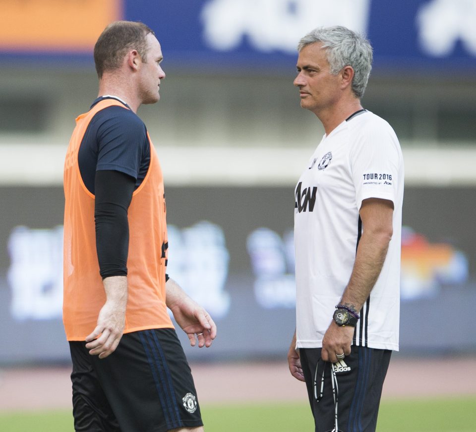 Sam Allardyce will wait to see where Jose Mourinho plays Wayne Rooney before deciding on his role for England