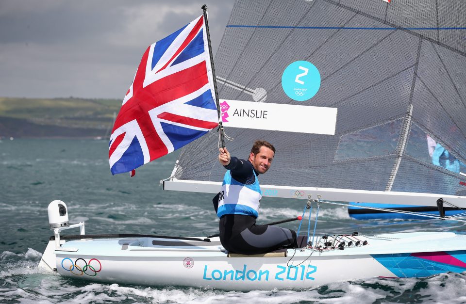 The sailor is currently preparing to lead the British team in the Americas Cup Challenge