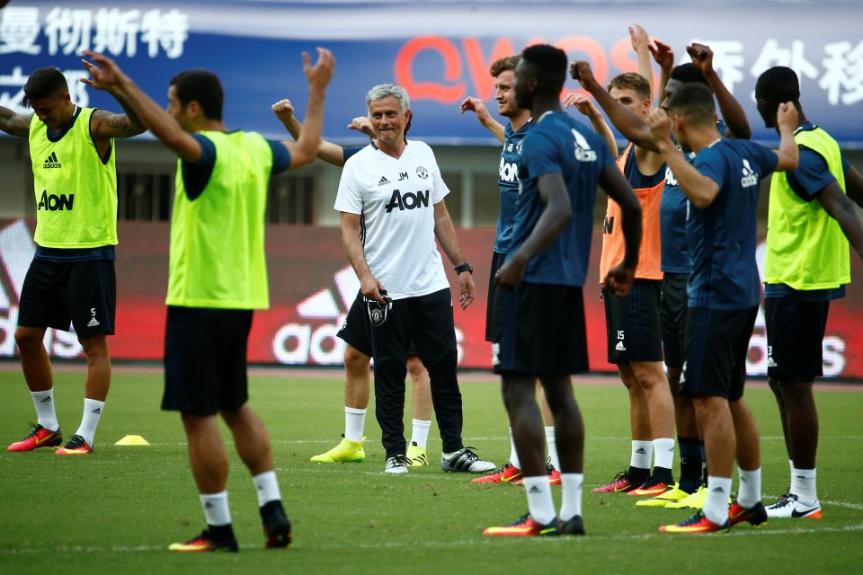 Football Soccer - Manchester United training - International Champions Cup China