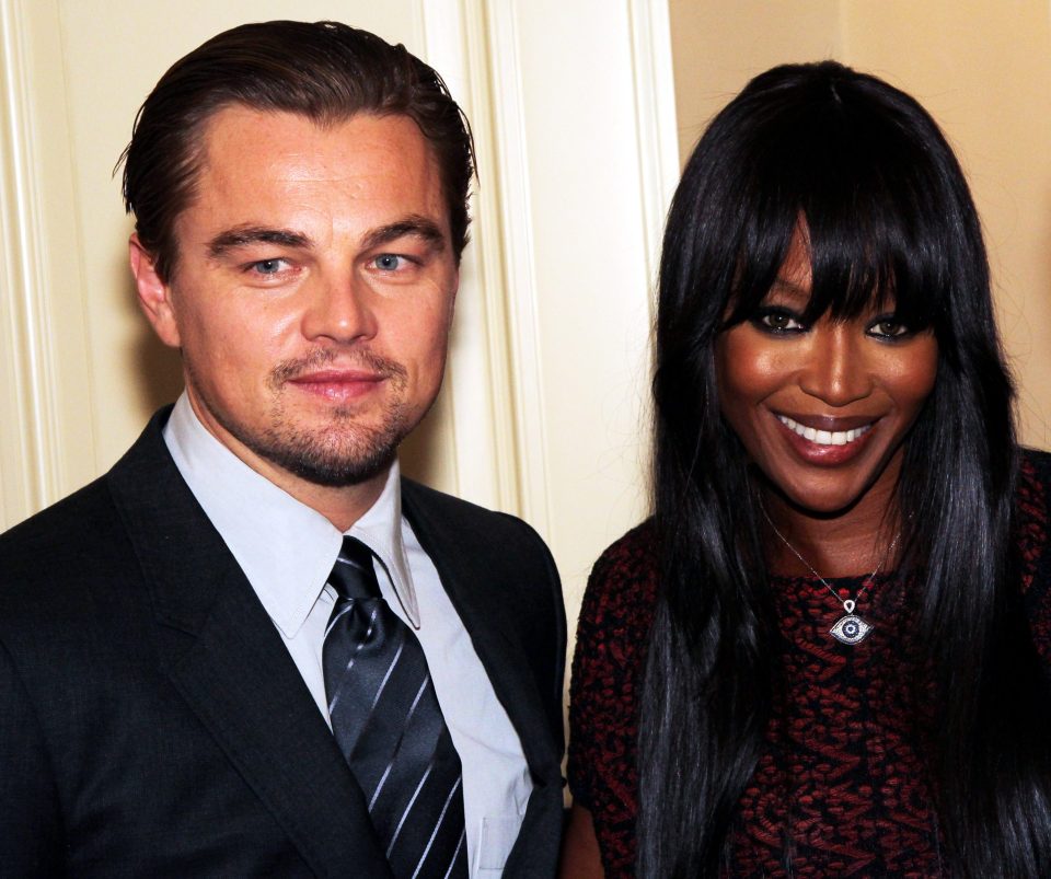  Leo dated British model Naomi Campbell in 1995