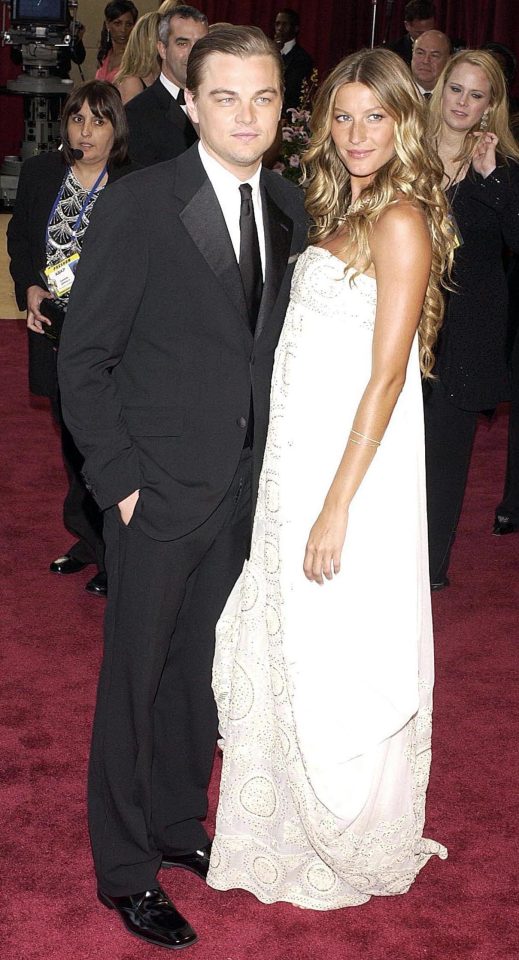  Brazilian supermodel Gisele Bundchen was wooed by Leo in 2000