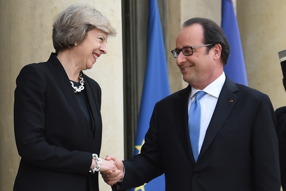  The new PM has also held talks with Francois Hollande who is anxious about his country's membership post Brexit