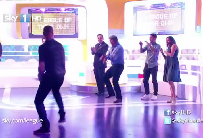  Allardyce shows his dance moves as he takes on Gangnam Style