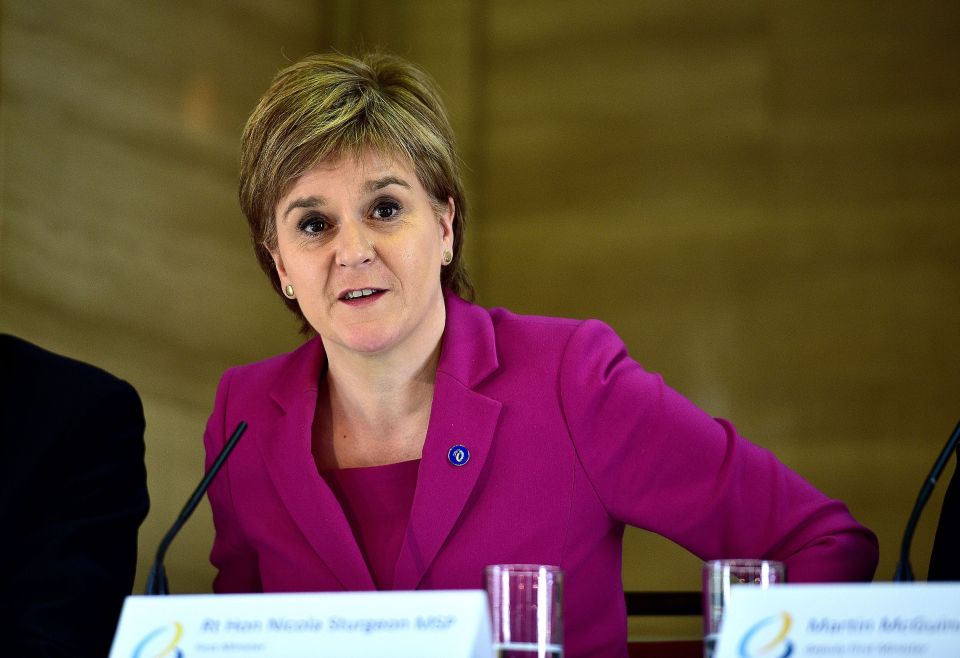  An allegiance with Nicola Sturgeon's SDP is also being floated as a possibility