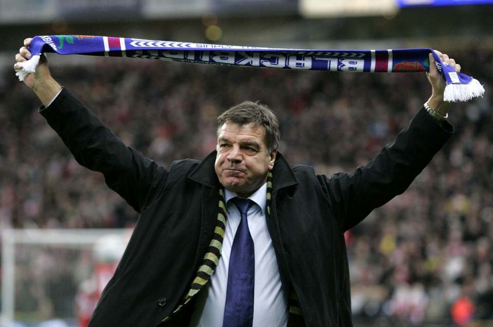 Big Sam has always led his teams with passion and grit