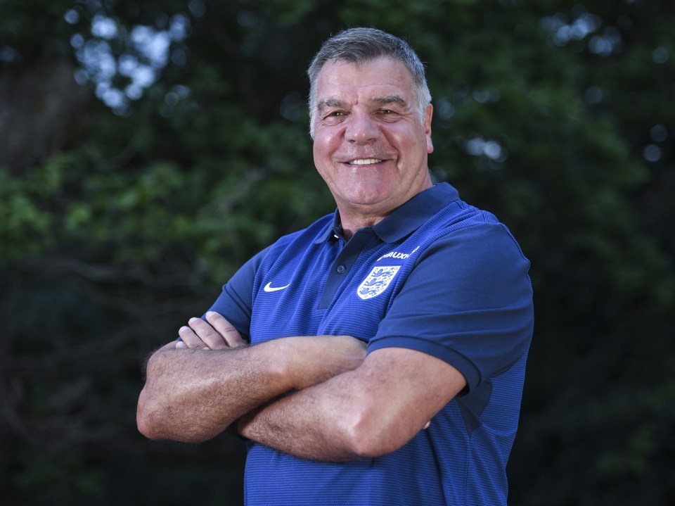 England manager Sam Allardyce