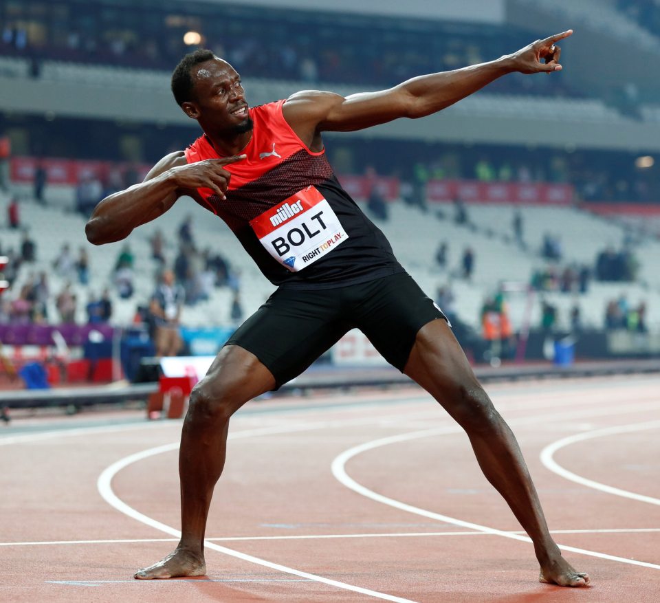 Bolt at The Anniversary Games