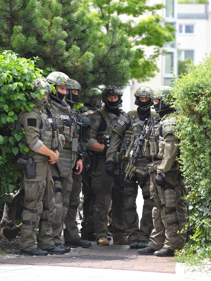 Special forces were deployed to secure area surrounding the fast food restaurant where the shooting took place