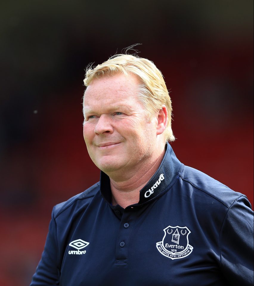  Ronald Koeman would have been delighted with the performance