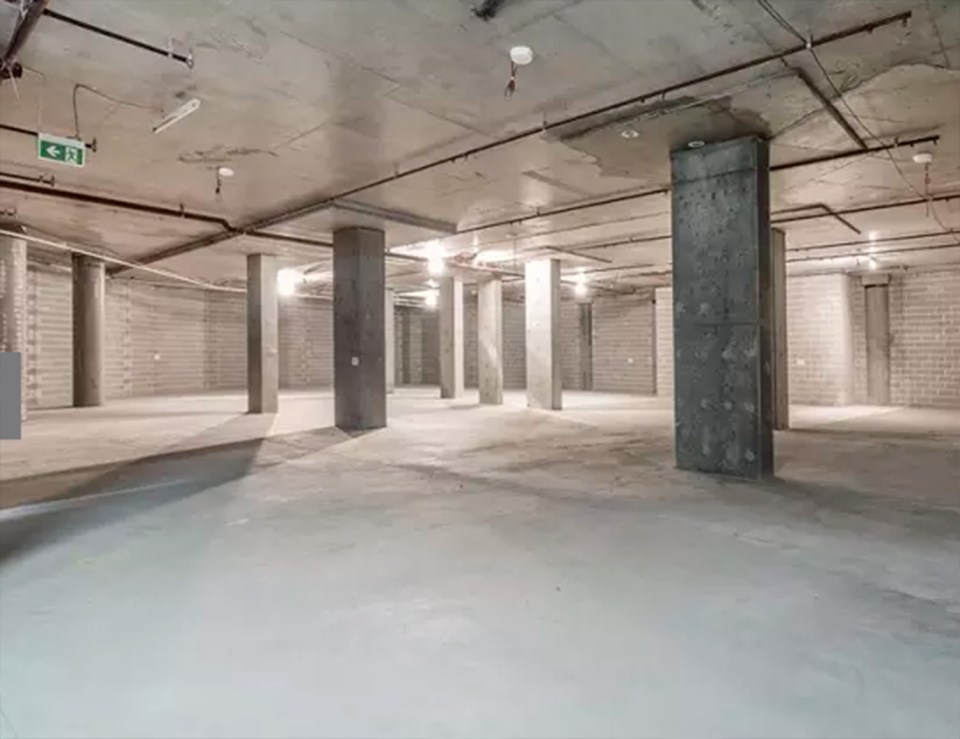  The underground vault is located in a desirable Sydney suburb, although it's not too desirable in its current state