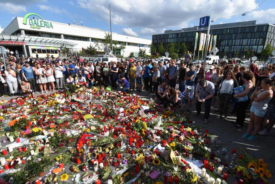  Sonbaly murdered nine people during a killing spree in Munich earlier this month