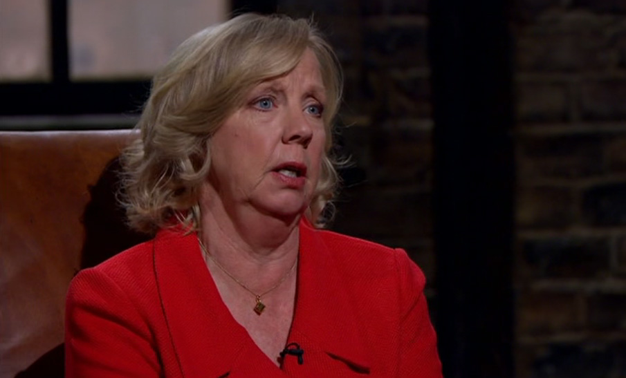 Deborah Meaden was far from impressed by the gin merchants' snub