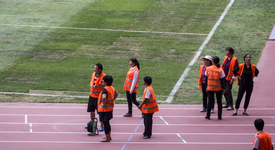  Manchester United's game with City in Beijing last summer was rained off