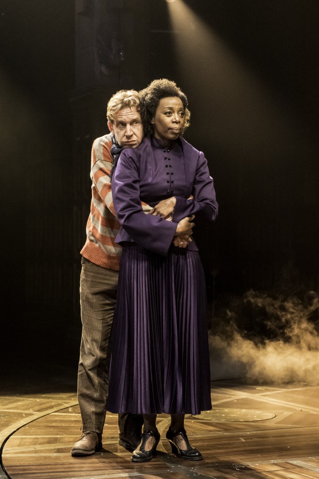  L-R Paul Thornley stars as Ron Weasley and Noma Dumezweni plays Hermione Granger