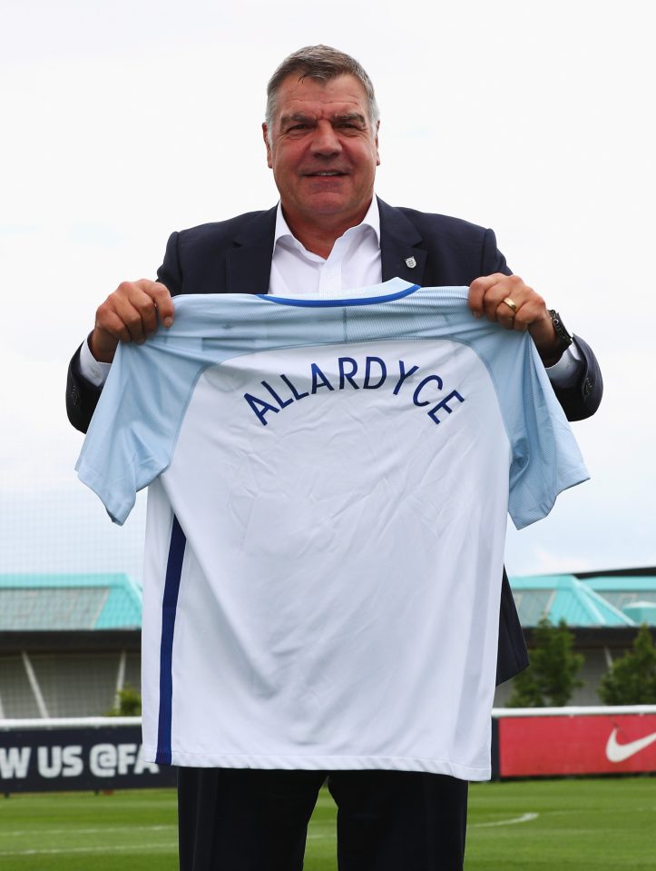 Sam Allardyce got his dream job as England manager after Roy Hodgson stepped down