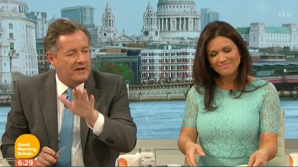  Susanna looked unimpressed as he went into a rant about Jennifer Aniston