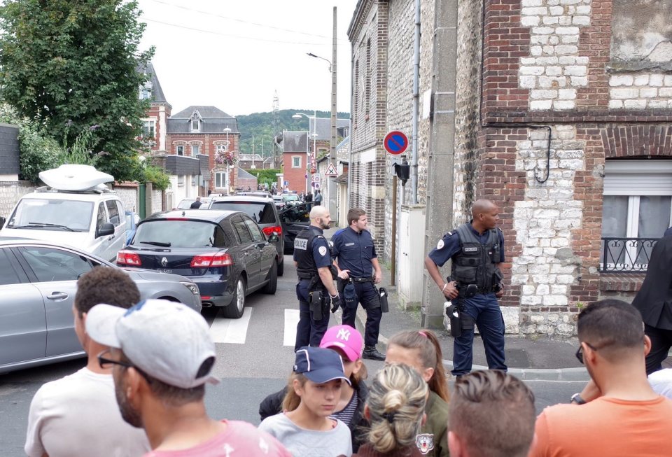 Priest killed in church attack near Rouen