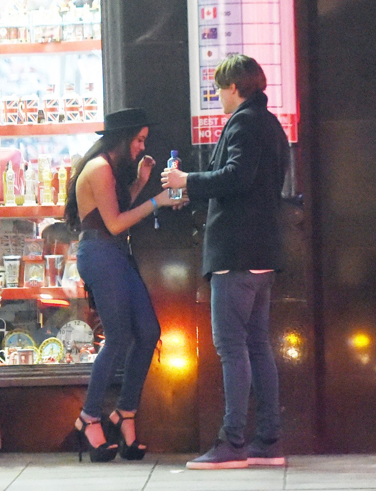 Marnie Simpson and Lewis Bloor