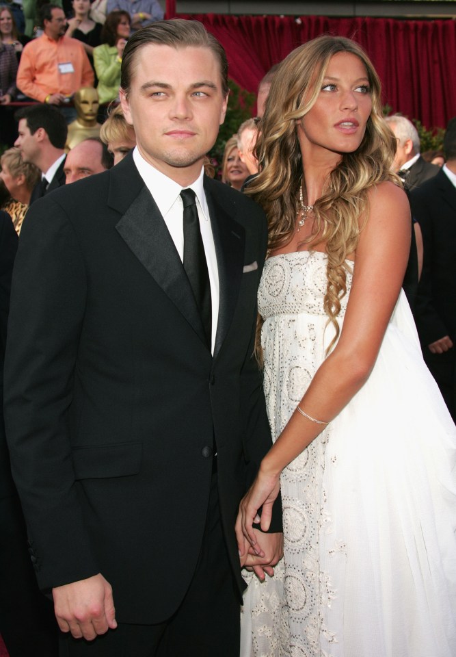  Leo , pictured with supermodel Gisele Bundchen, had longer-lasting relationships when he was in his 20s