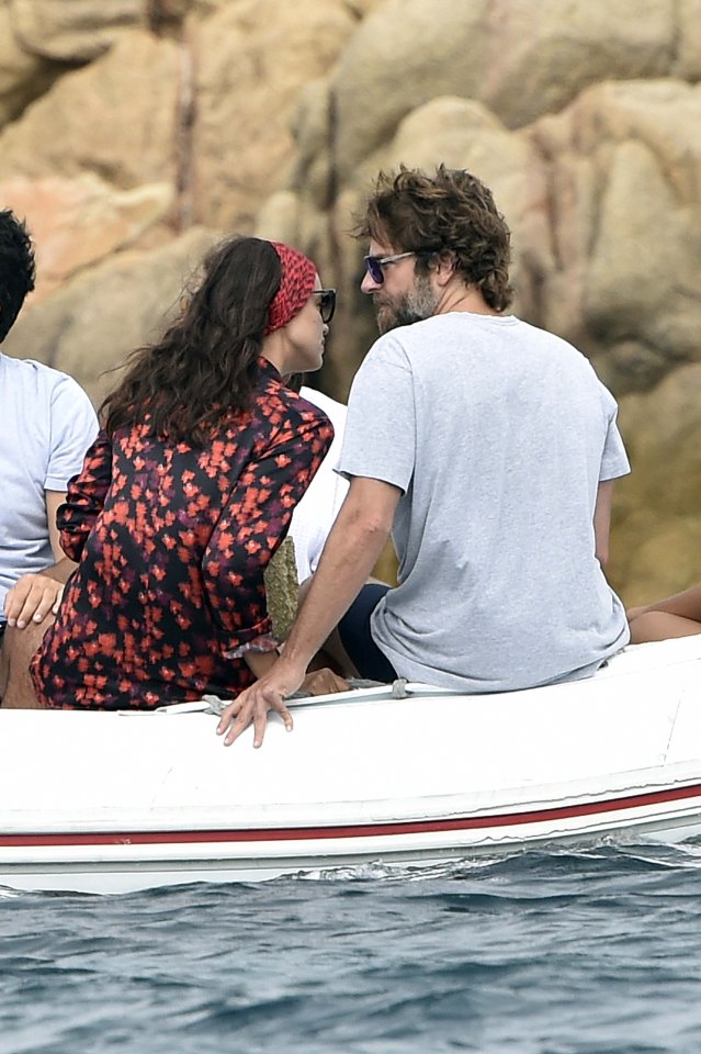 EXCLUSIVE ALL ROUNDER Irina Shayk and Bradley Cooper spotted on holiday in Sardinia.