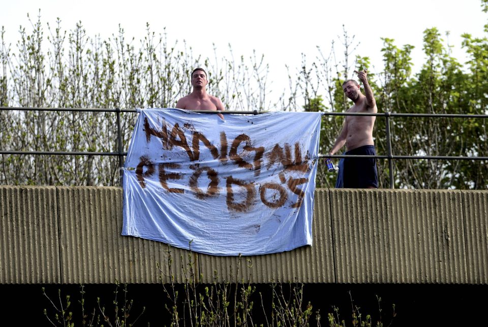 Paedo protest