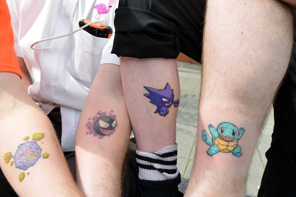 Pokemon tattoo