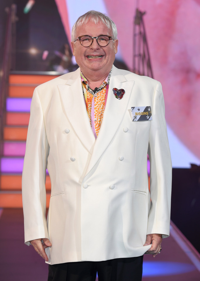 Christopher Biggins on the opening night of the new series