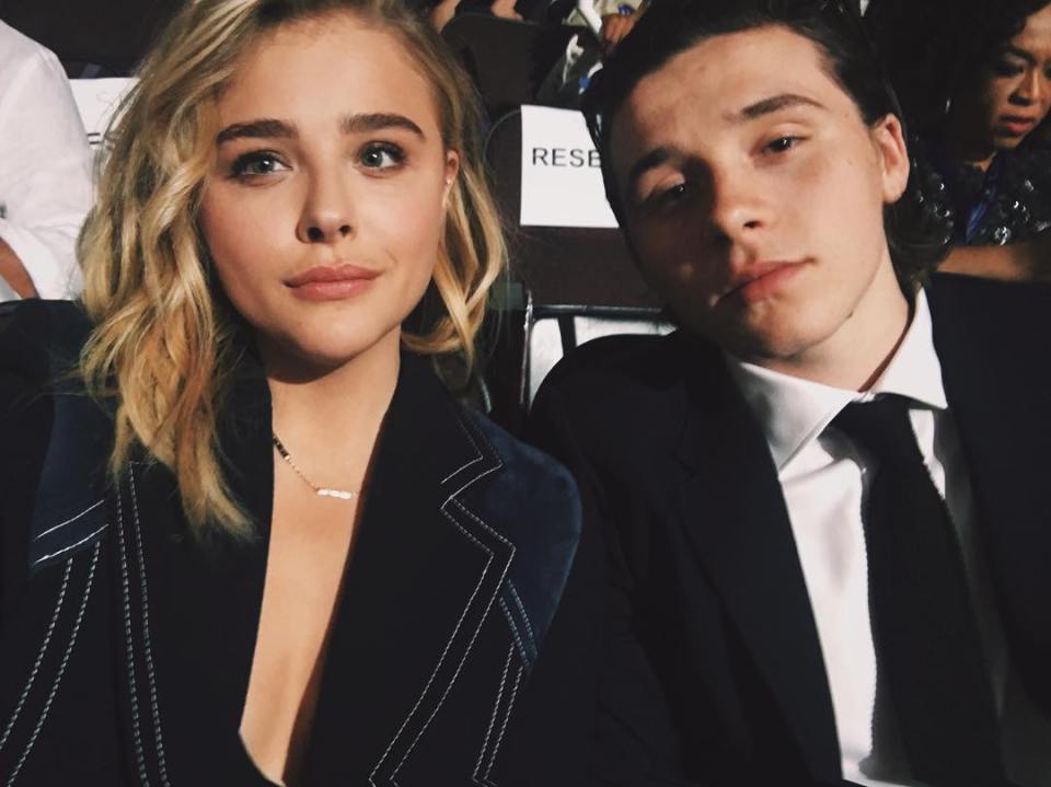 Brooklyn Beckham and Chloe Moretz