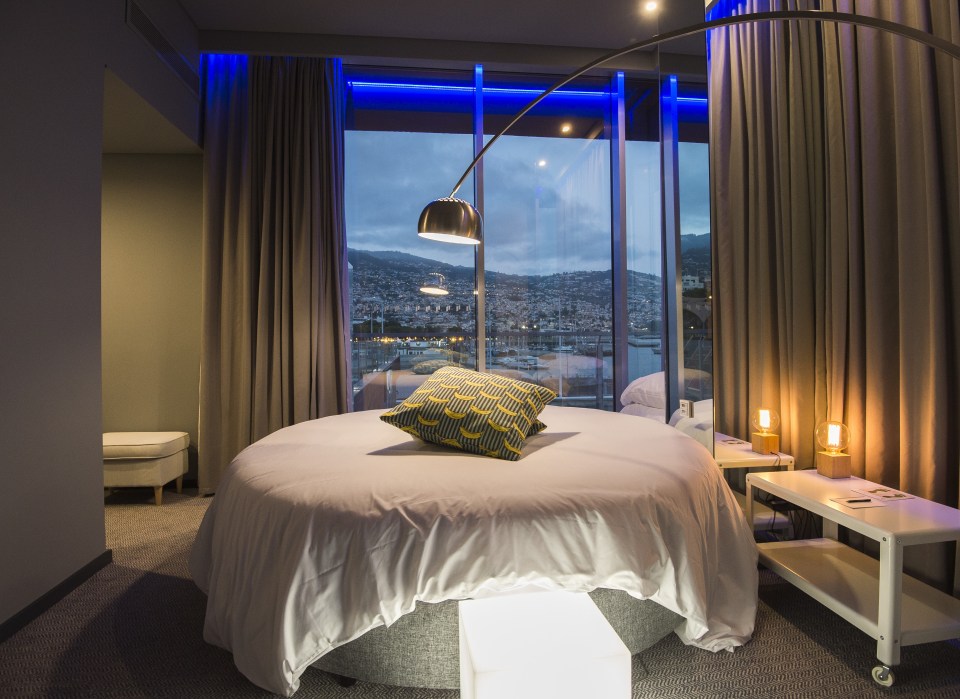  The brand new hotel boasts stylish rooms, with this CR7 suite the priciest at £580 per night