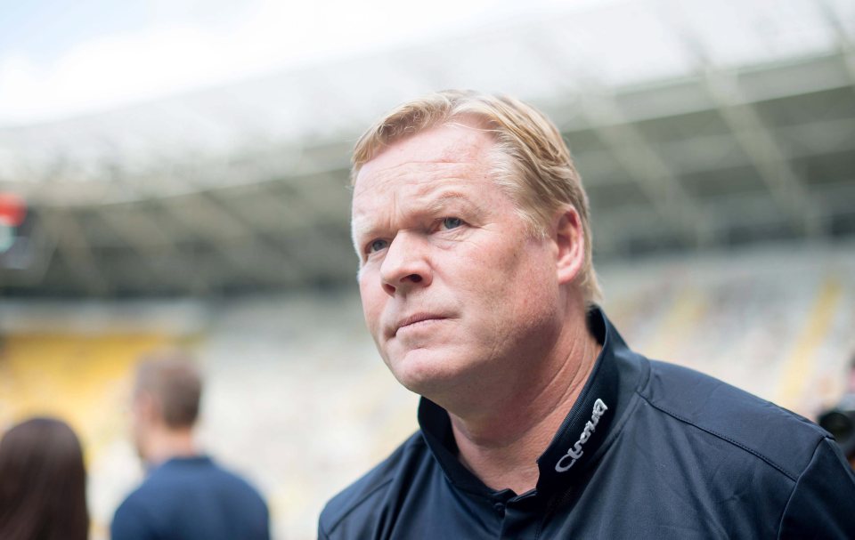  Ronald Koeman has been left frustrated in the transfer window so far