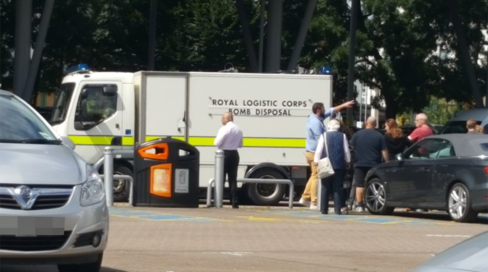  Royal Logistic Corps Bomb Disposal at Hatfield Galleria