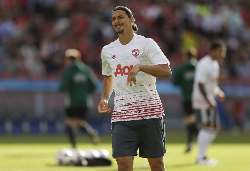 Zlatan Ibrahimovic scored just three minutes into his Manchester United debut