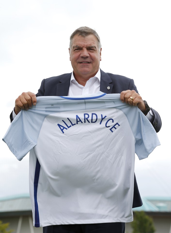 Sam Allardyce cannot wait to get started after his first day as England manager