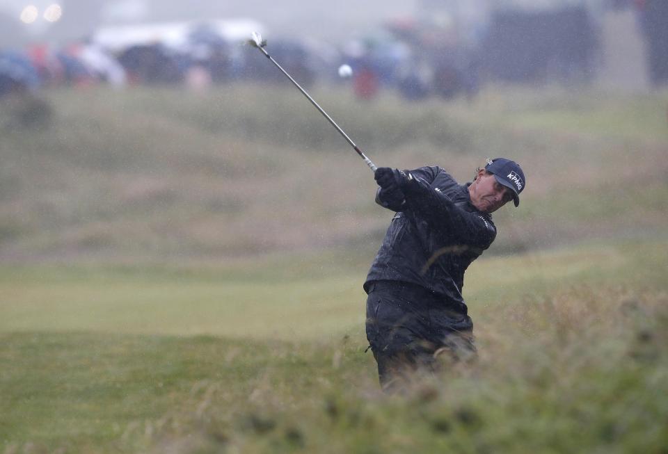  Lefty reckons the golf gods will make him the seventh American to win at Troon