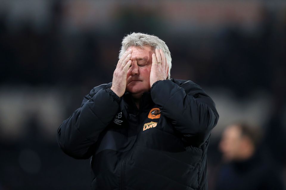  Steve Bruce had a furious bust-up with newly-promoted Hull owner Ehab Allam over transfer funds