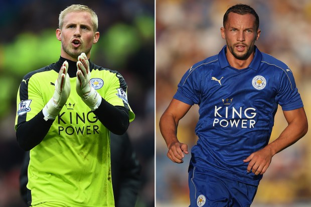 Kasper Schmeichel and Danny Drinkwater have both been offered new Leicester contracts