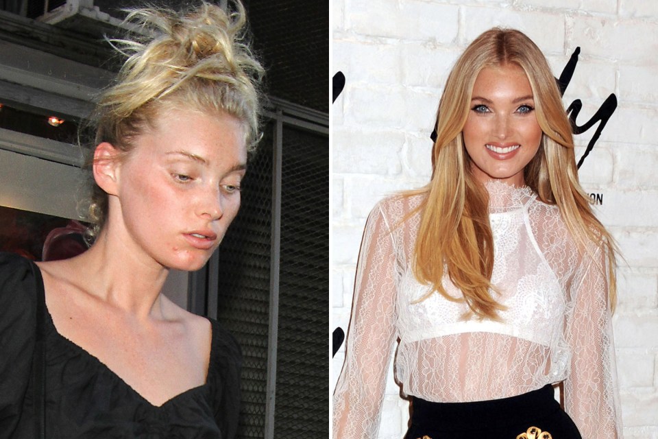  Elsa Hosk stepped out without any make-up earlier this week