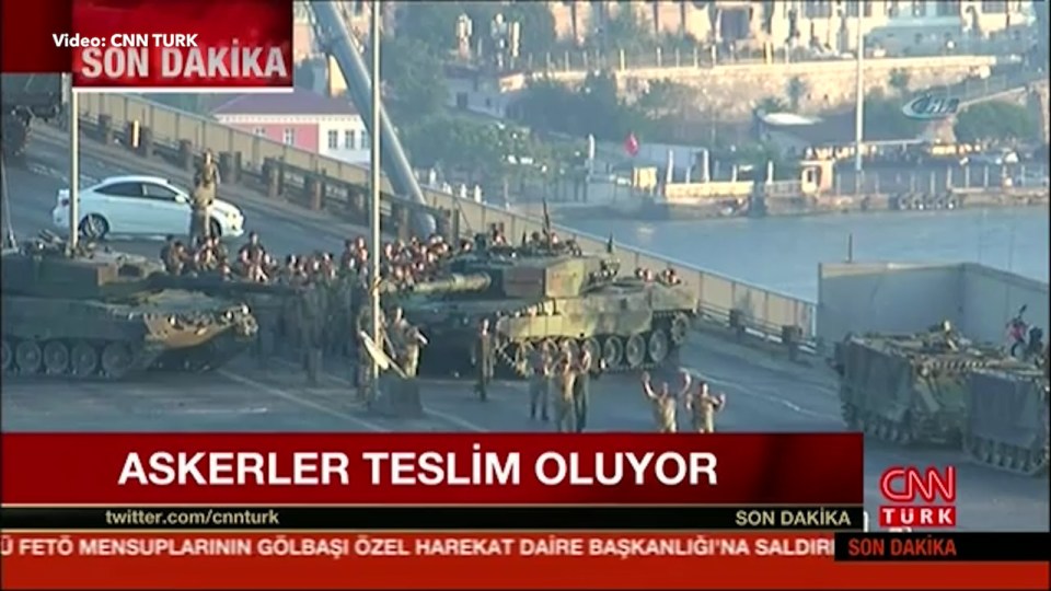 Turkish military coup fails and hundreds are arrested as Erdogan vows revenge- CNN Turk.00_00_16_20.Still006