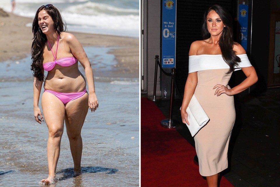  After a large weight loss, Vicky Pattison is now size 8 after once being a size 16