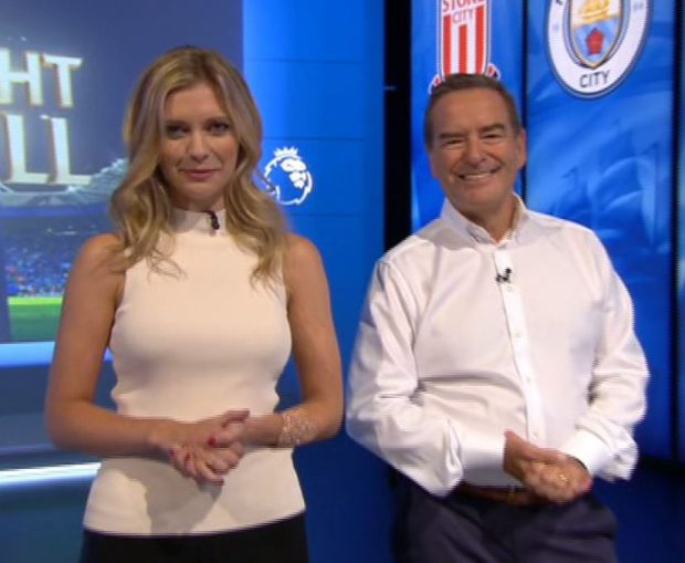 Rachel Riley and Jeff Stelling hosted the first of 10 shows this season