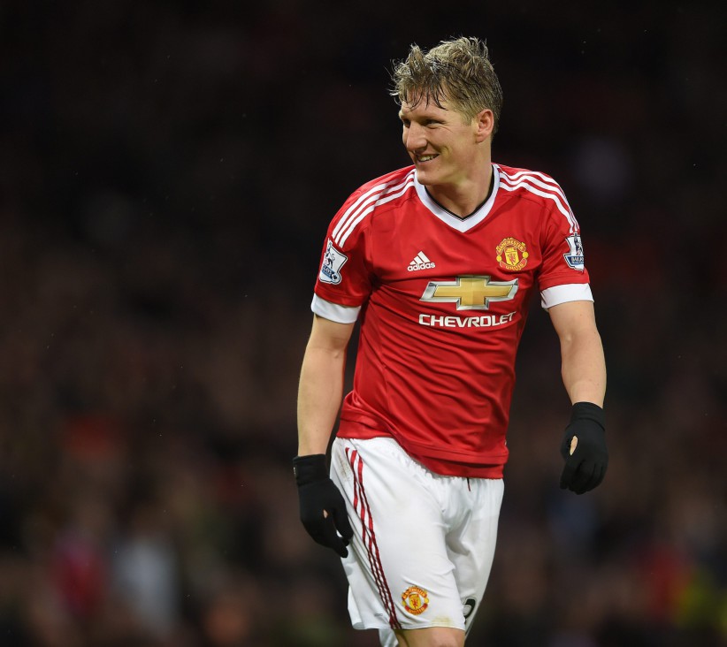 epa05447000 (FILE) A file photograph showing Manchester United's Bastian Schweinsteiger reacts during the English Premier League soccer match between Manchester United and West Ham United at Old Trafford, Manchester, Britain, 05 December 2015. Media reports on 29 July 2016 that German Bastian Schweinsteiger has become the latest victim of Jose Mourinho's 'clear-out at Manchester United. EPA/PETER POWELL EDITORIAL USE ONLY. No use with unauthorized audio, video, data, fixture lists, club/league logos or 'live' services. Online in-match use limited to 75 images, no video emulation. No use in betting, games or single club/league/player publications *** Local Caption *** 52436389