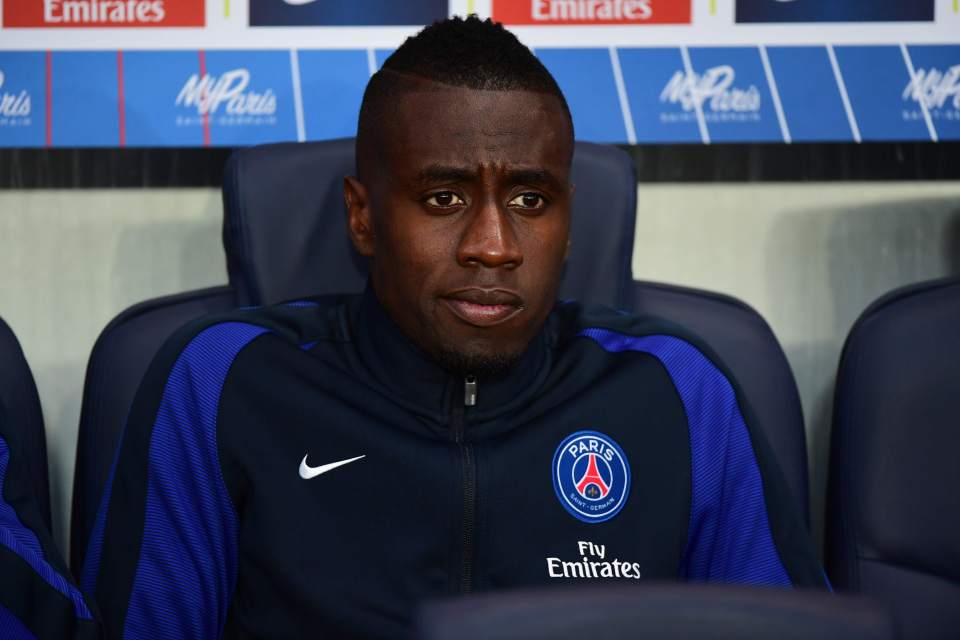  Blaise Matuidi will struggle to hold down a starting place t Paris Saint-Germain