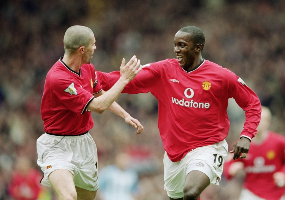  Roy Keane gave Dwight Yorke a hard time in his first Man United training session