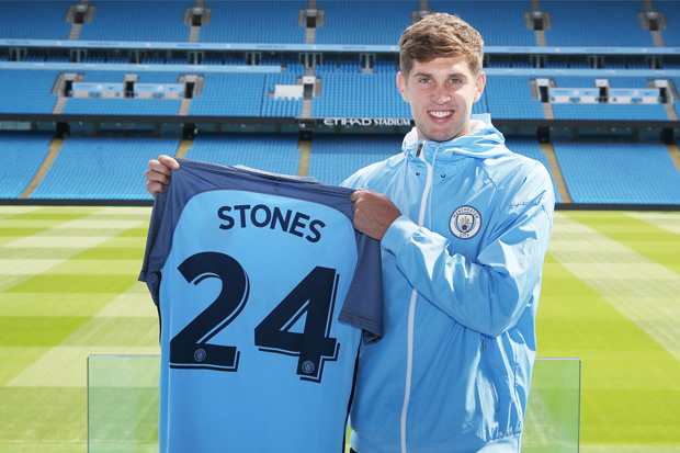  John Stones joined Man City from Everton for £47.5m