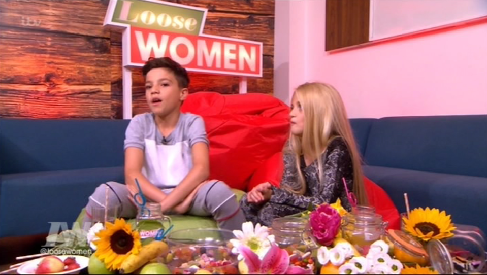  Junior and Princess were an adorable double act on Loose Women