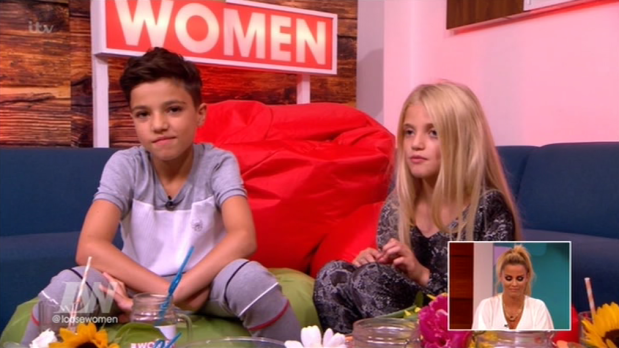  Junior and Princess returned to Loose Women today