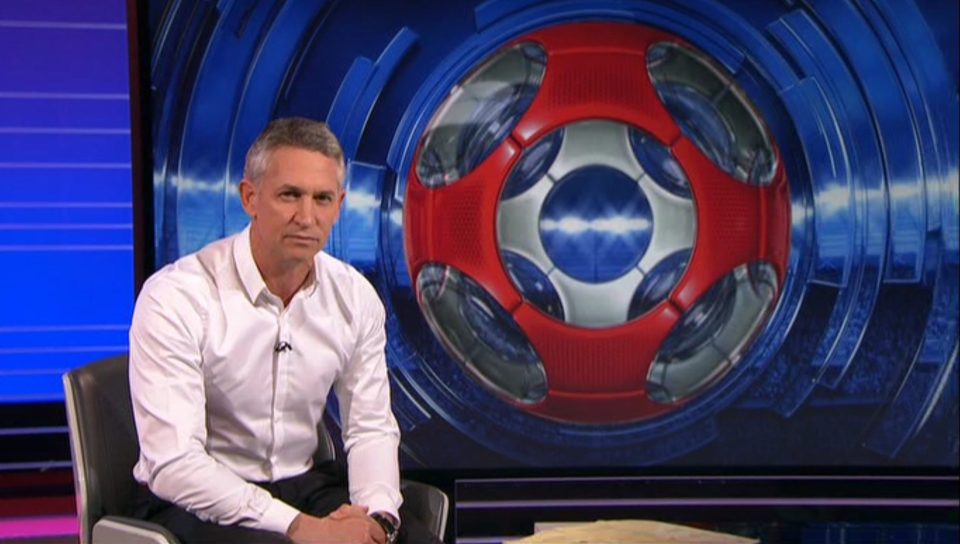  Gary Lineker MOTD