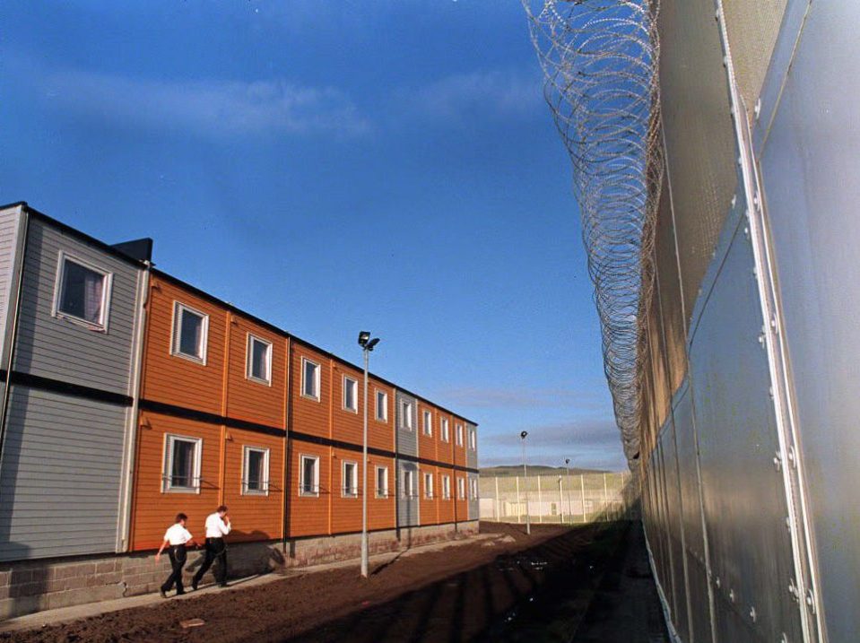  Cell block . . . accommodation at HMP Haverigg